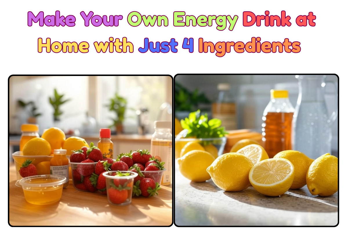 Make Your Own Energy Drink at Home with Just 4 Ingredients