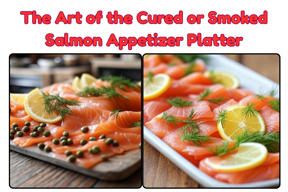 The Art of the Cured or Smoked Salmon Appetizer Platter
